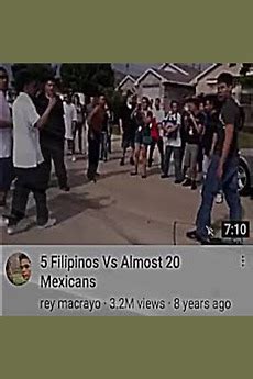 5 Filipinos Vs. Almost 20 Mexicans.. I'm sure proud ka sa.